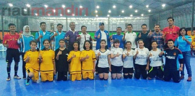 Pertama di Meranti, Turnamen Futsal Wanita Digelar