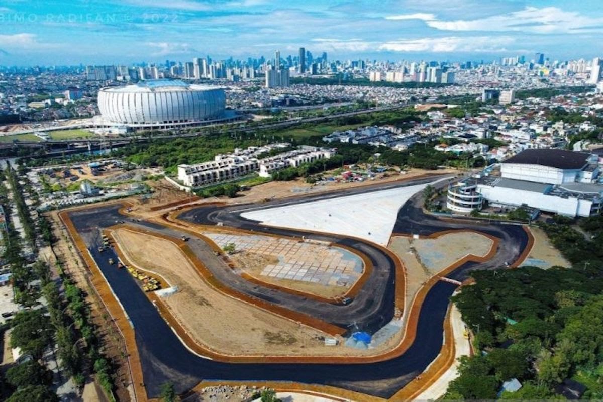 Menakjubkan, Pembangunan Sirkuit Formula E Jakarta Jadi Sirkuit Tercepat di Dunia