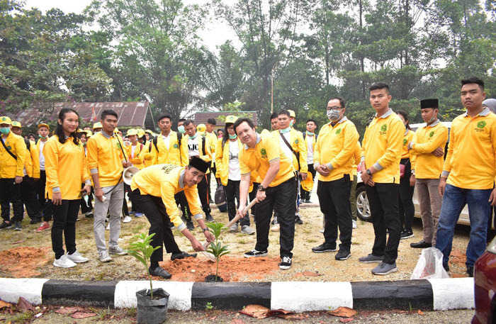 313 Mahasiswa Baru Fakultas Hukum Unilak Ikuti Pamaba 2019