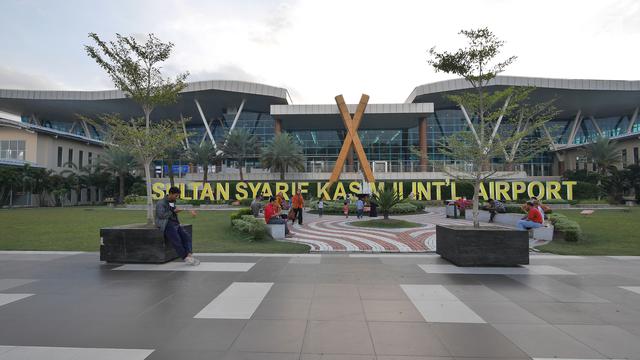 Dampak Covid-19, Penumpang dan Penerbangan di Bandara SSK II Pekanbaru Turun 50 Persen