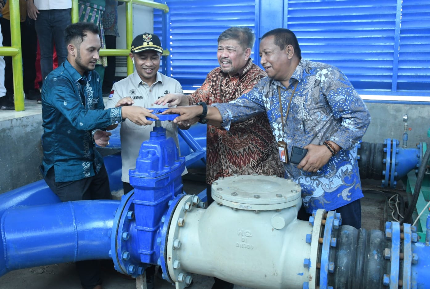 Pemkab Bengkalis Dapat Intake dari Pusat, Air Bersih Dialirkan ke 800 KK