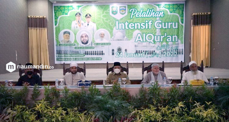 Wabup Siak Buka Pelatihan Intensif Guru Mengaji