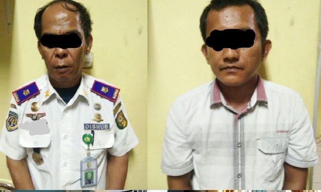 Dua Orang PNS Dishub Kuansing Ditangkap Polisi Terkait Pungli