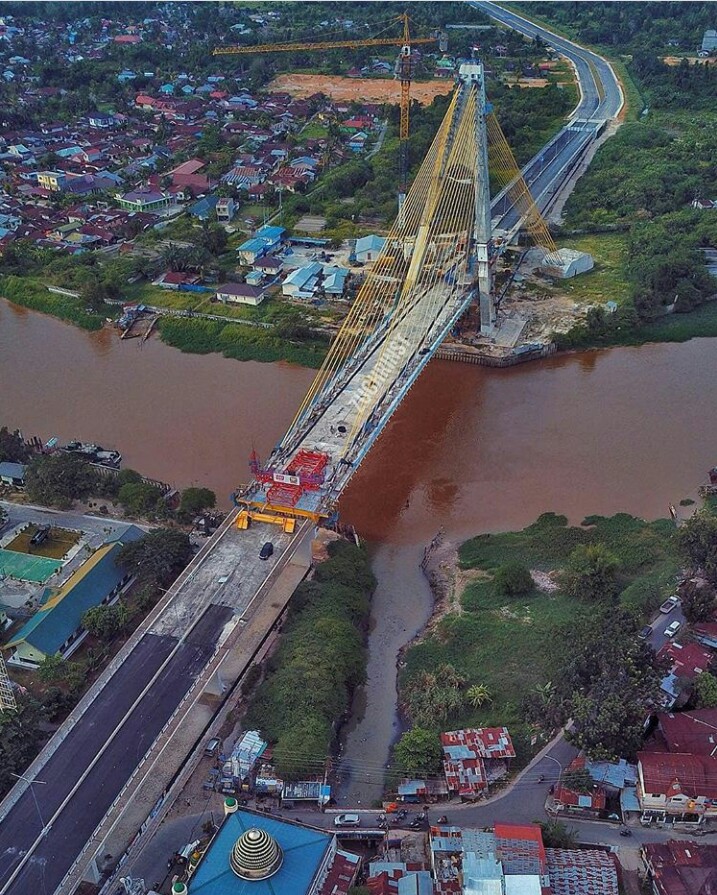 9 Februari Uji Beban, PUPR Berharap Ada Usulan Nama Jembatan Siak IV