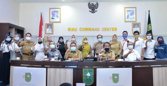 Pemprov Riau Paparkan 3 Inovasi PIP di Masa Pandemi Dalam Monev Virtual KI Pusat