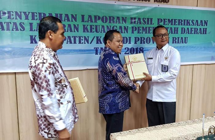 Luar Biasa, Pemkab Meranti Raih 7 Kali WTP, Penerima LHP BPK RI Pertama di Riau
