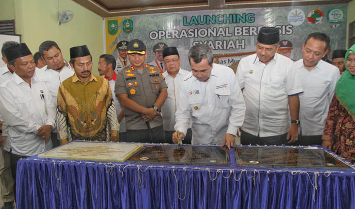 Di Awal 2020, Gubri Syamsuar Launching 3 Koperasi Syariah di Siak