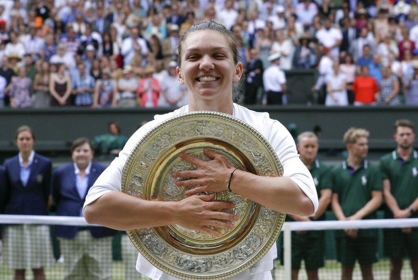 Simona Halep Juara Wimbledon Usai Kalahkan Serena Williams