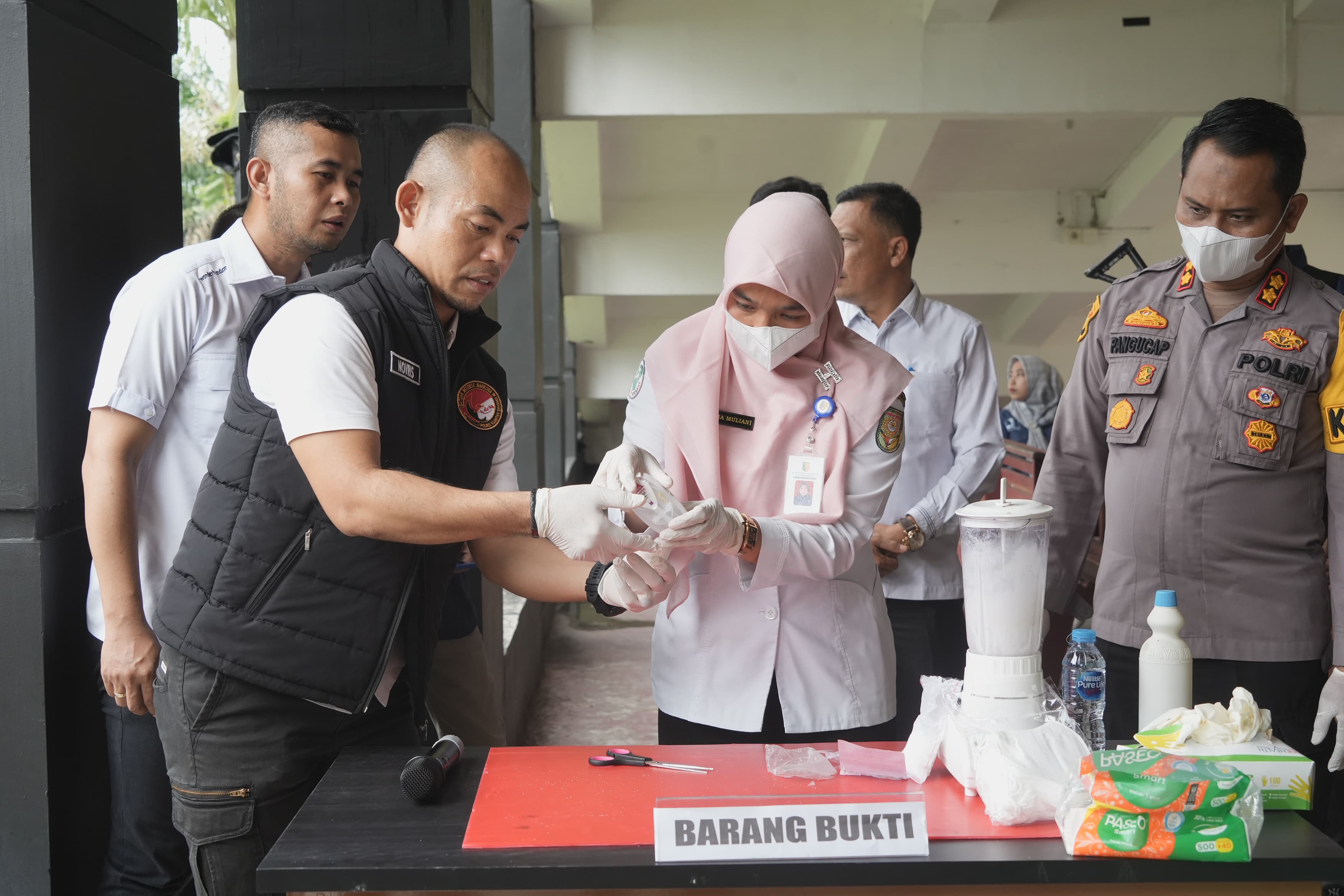 Bandar Narkoba di Kuansing Ditangkap