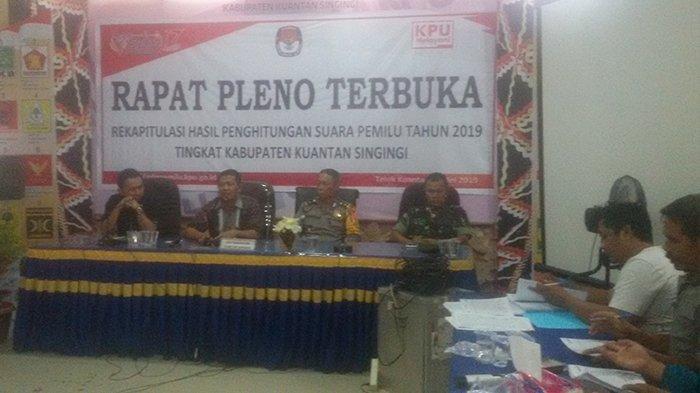 Partisipasi Pemilih Sangat Tinggi, Prabowo-Sandi Unggul 67,37 Persen di Kuansing