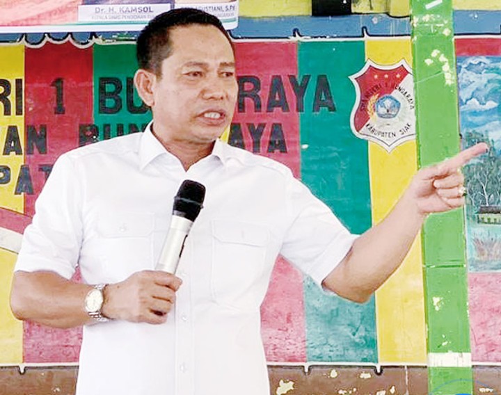 Ketua DPRD Siak Indra Gunawan Gelar Kegiatan Pembekalan Dasar Kepemimpinan Kepada Siswa 