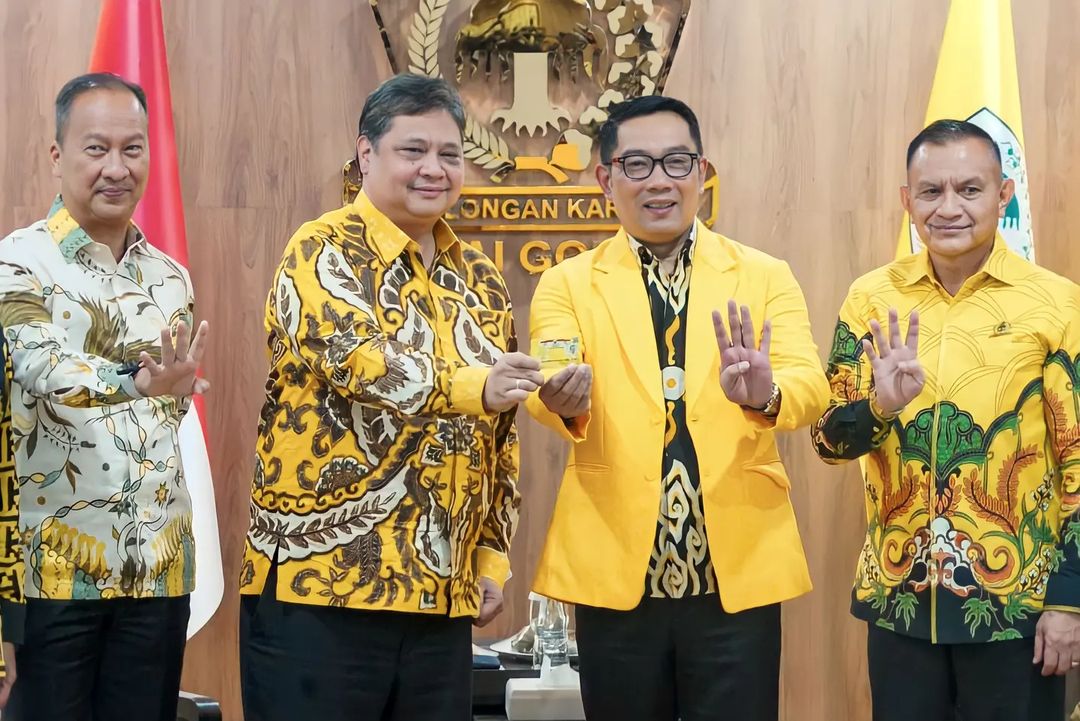 Pengamat: RK Takkan Berlaga di Pilpres, Duet Ganjar-Airlangga Paling Potensial