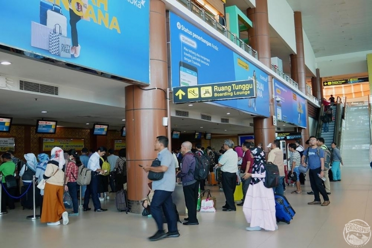 Libur Long Weekend Penumpang di Bandara SSK II Pekanbaru Capai 25.924 Orang