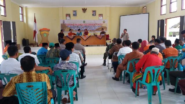 Polsek Rengat Barat Cegah dan Deteksi Dini Konflik Sosial