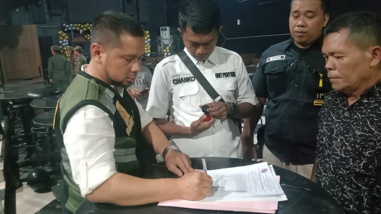 Diskotek H2 Disegel Satpop PP Pekanbaru: Batas Waktu Belum Ditentukan