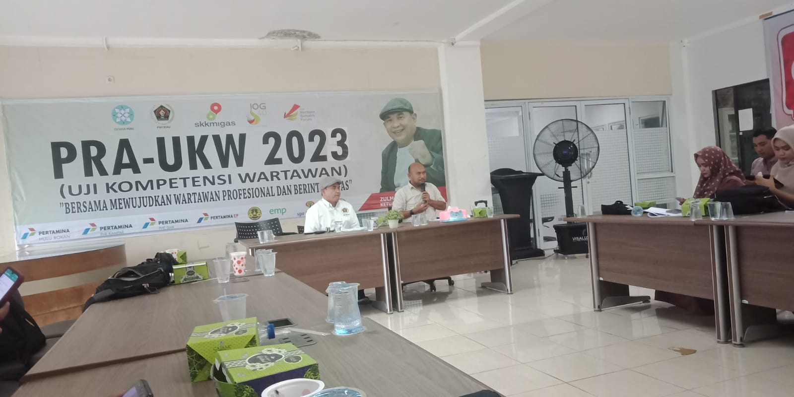 Puluhan Wartawan Ikuti  Pra UKW PWI Riau