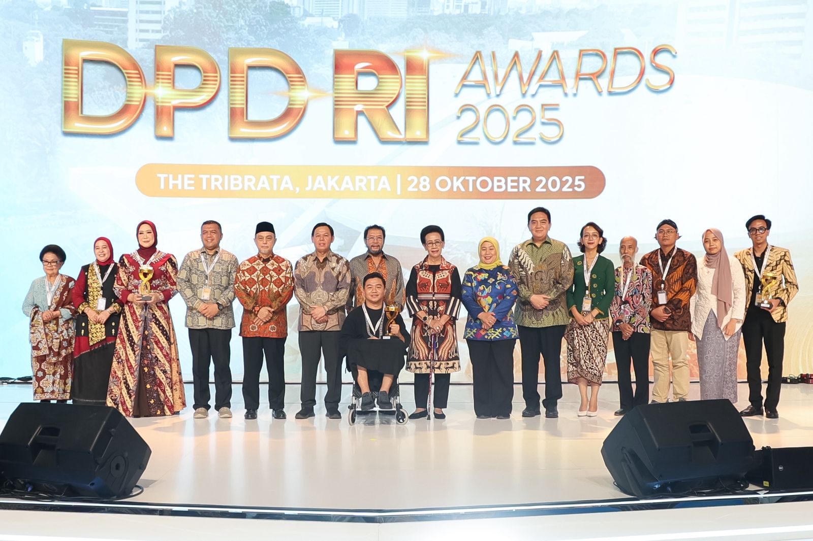 Inilah Penerima DPD Award 2025, Sultan Sebut Pahlawan Kecil di Daerah