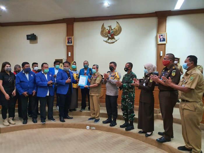 Gubri Teruskan Aspirasi Serikat Buruh dan Mahasiswa ke Presiden