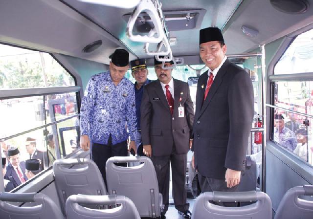 Pemko Tambah Rute Bus TMP