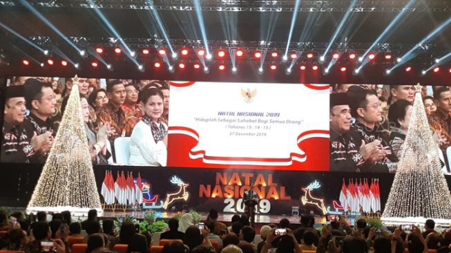 Hadiri Perayaan Nasional Natal 2019, Jokowi Dibentak Seorang Jemaat