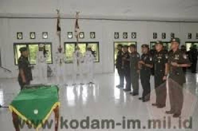 Kasi  Ops Korem Diserahterimakan