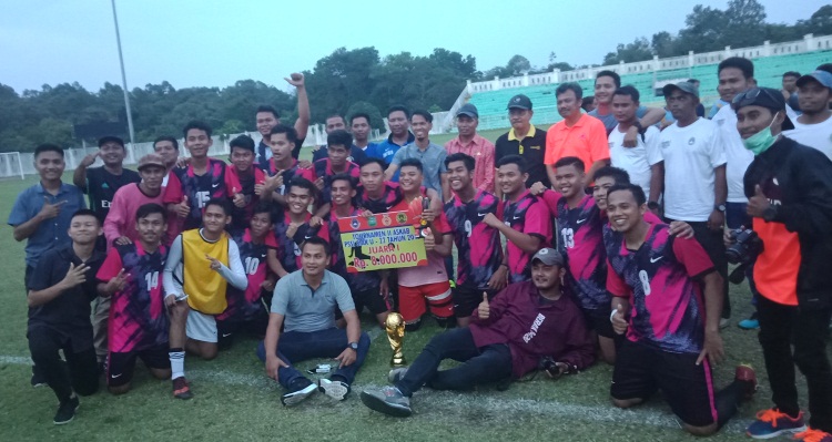 PS Tualang Keluar Sebagai Juara Turnamen PSSI U-22 Askab Siak
