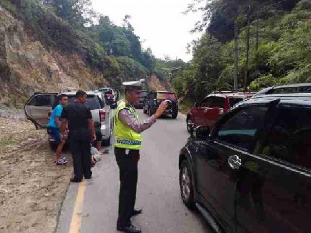 Arus Balik dari Sumbar ke Riau Mulai Ramai