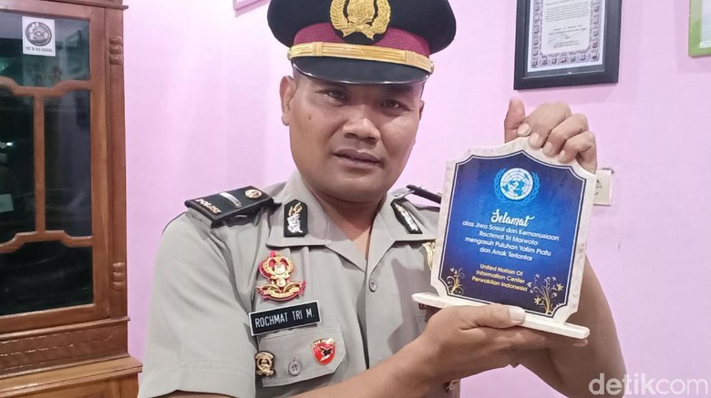 Ini Reaksi Ipda Rochmat Setelah Dapat Penghargaan Palsu Mengatasnamakan PBB