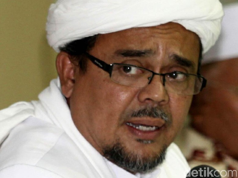 Habib Rizieq Jadi Tersangka Tunggal Kerumunan di Megamendung