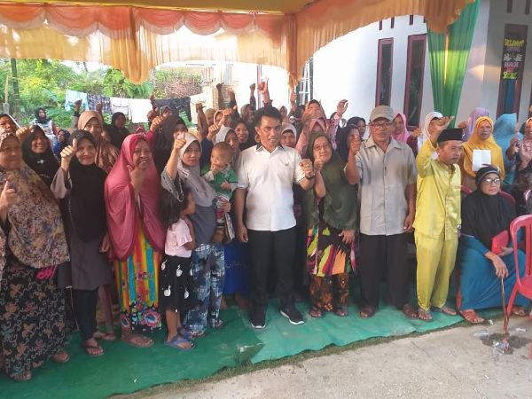 Anggota DPRD Pekanbaru Irman Sasrianto Reses Perdana di Rumbai dan Rumbai Pesisir