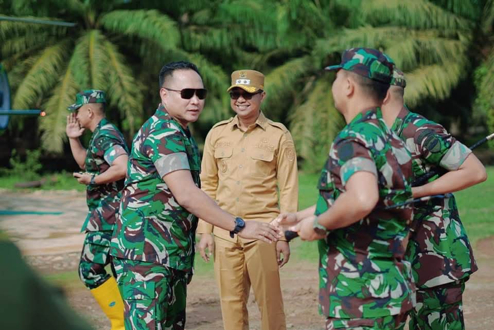 Wabup Jhonny Charles Apresiasi Perhatian Pangdam I/BB Mayjen Rio