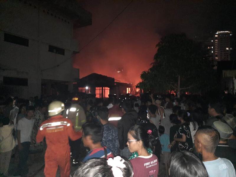 Polisi Belum Bisa Memastikan Penyebab Kebakaran di Pangeran Hidayat