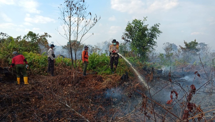 Ratusan Titik Panas Masih Terpantau di Riau