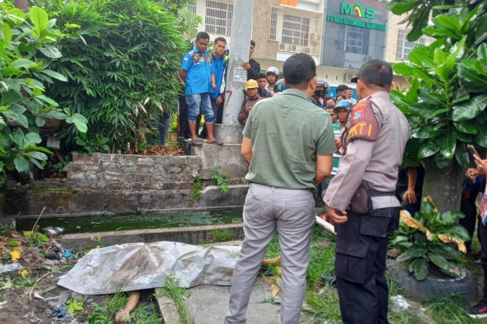 Seorang Mahasiswa Ditemukan Tewas di Pinggir Jalan Pekanbaru