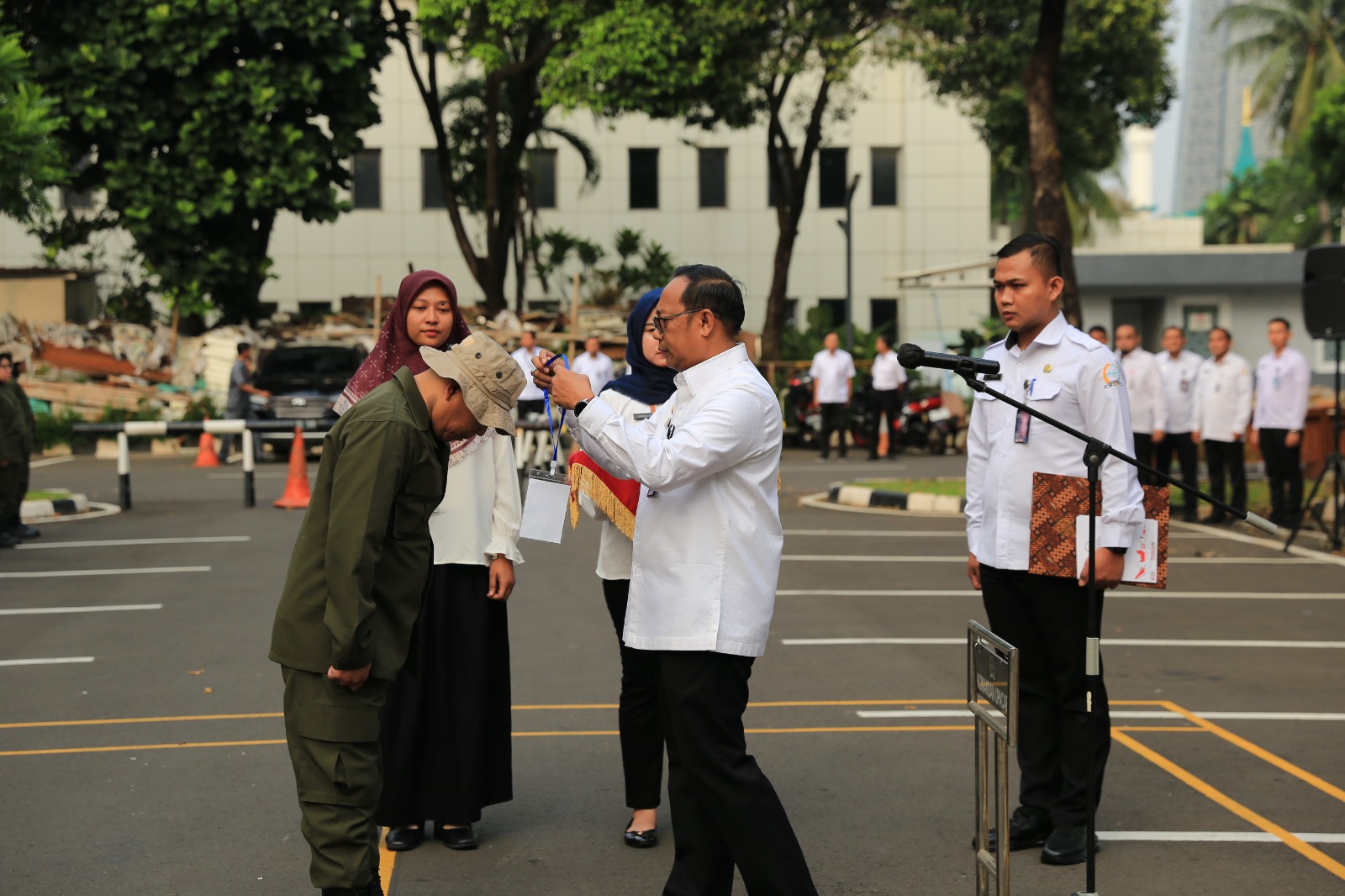 Sekjen DPD RI Lepas 96 PPPK Diklat Latsar ke Rindam Jaya