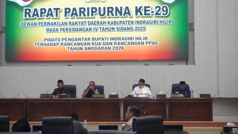 APBD Inhil Tahun Anggaran 2026 Defisit Sebab TKD Berkurang