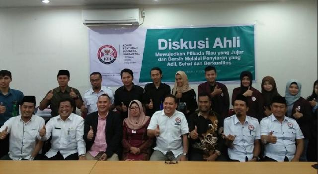 KPID Riau Gelar Diskusi Ahli: Netralitas Media Penyiaran Jelang Pilgubri