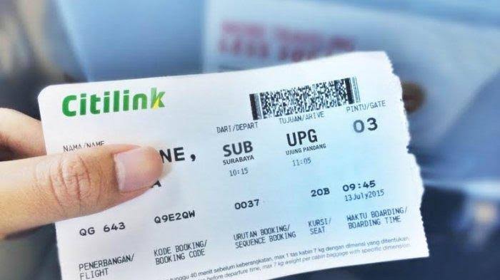 Diskon Tarif Tiket Citilink Hingga 31 Juli