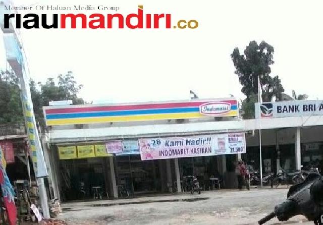 Pemkab Kampar Gembok Gerai Indomaret yang Belum Kantongi Izin