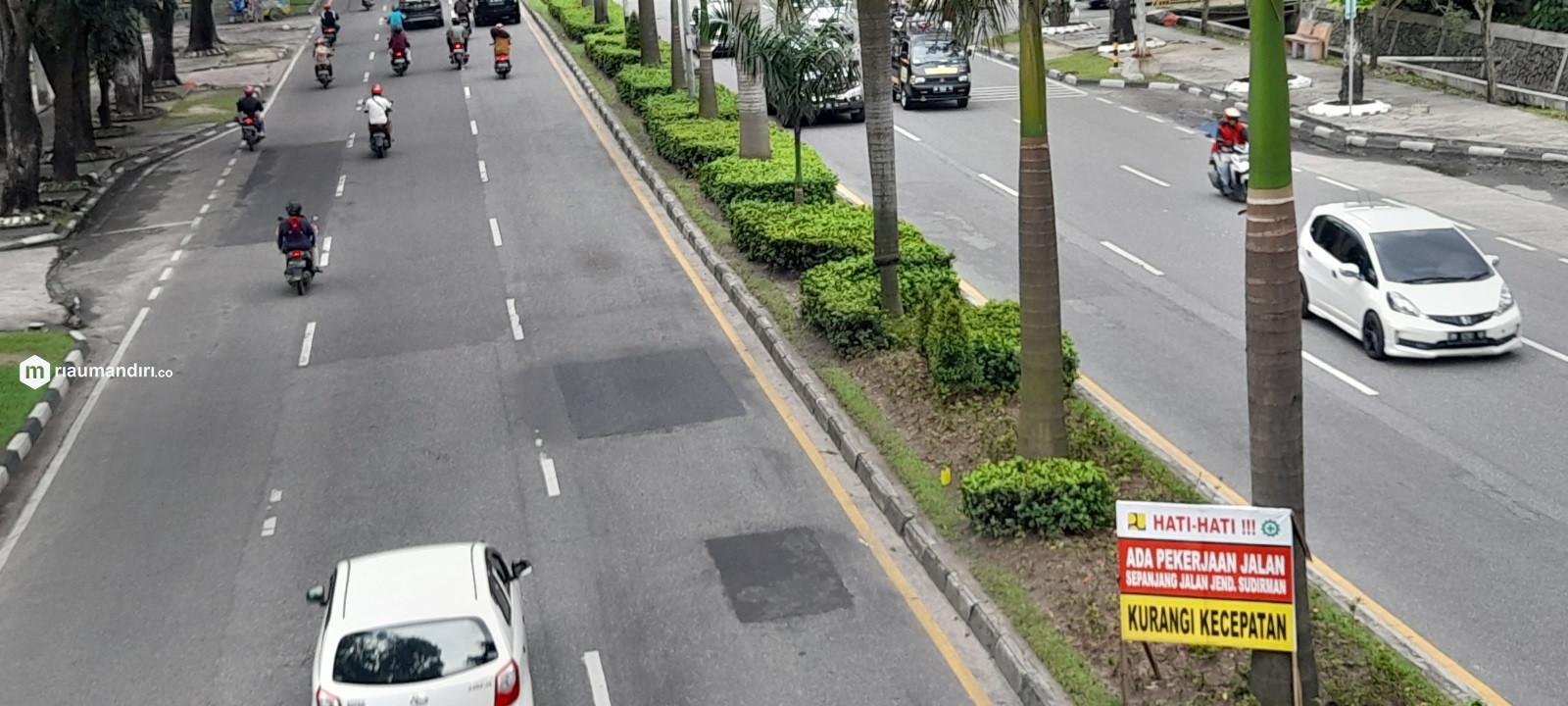 Pemprov akan Perlebar Jalan Sudirman Pekanbaru