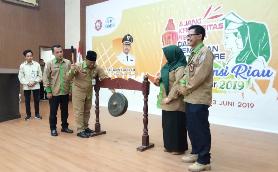 285 Remaja Ambil Bagian Pada AKR dan Pemilihan Duta GenRe Tingkat Provinsi Riau