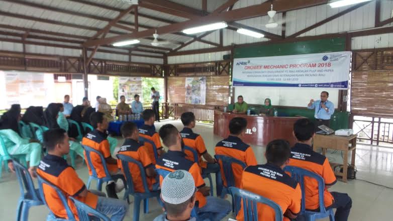 Puluhan Siswa SMK di Riau Magang di RAPP