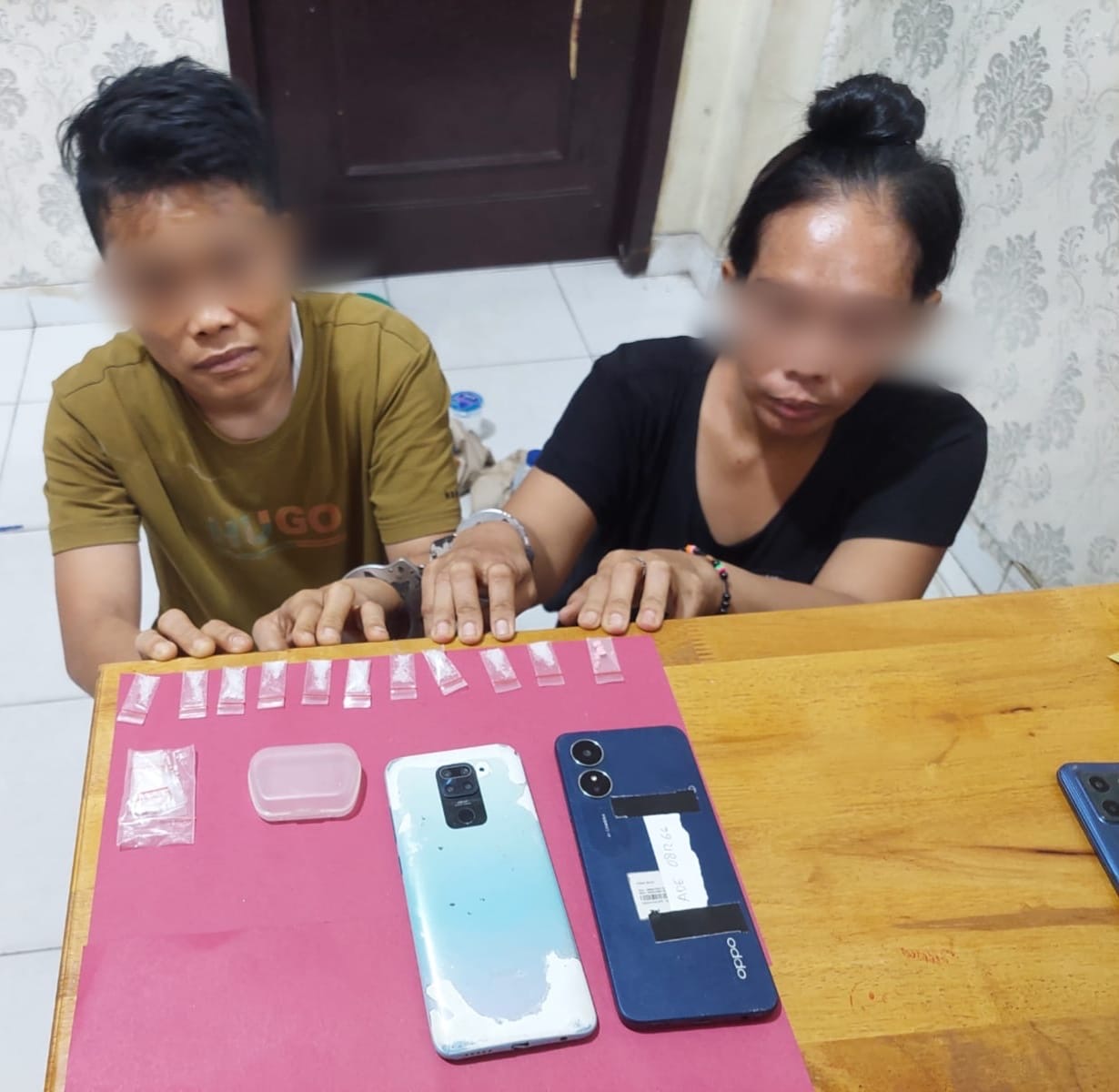 Dua Wanita Terlibat Peredaran Narkoba di Tualang: Diduga Bandar dan Pengedar