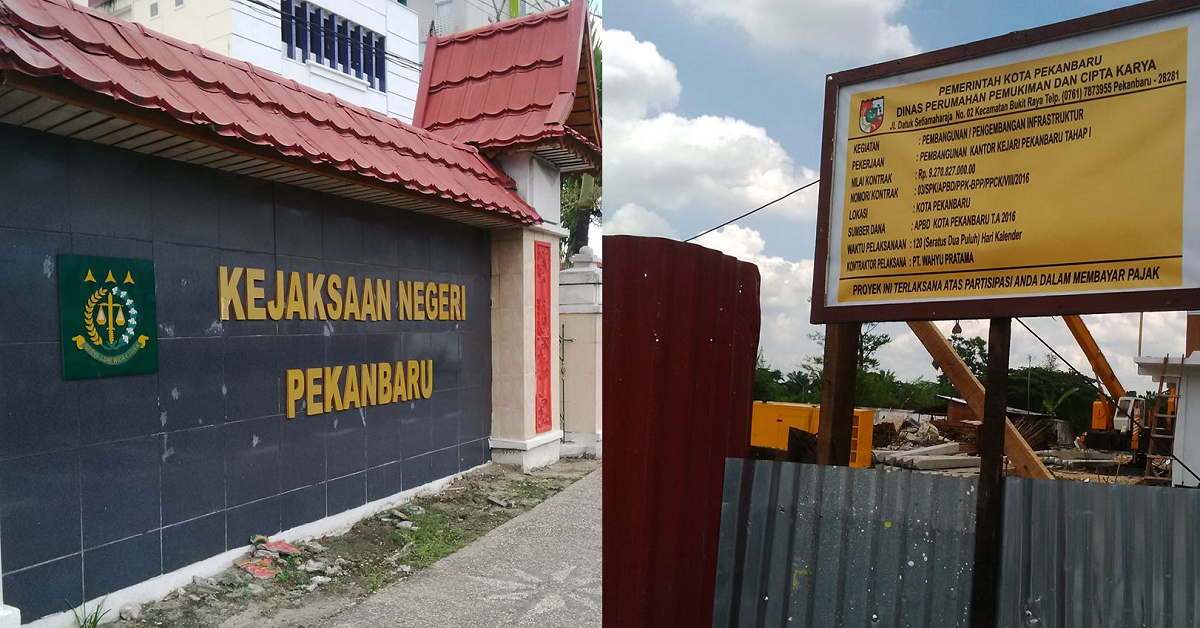 Rehab Command Centre Diusut, Kadis Kominfo Pekanbaru Singgung Pembangunan Gedung Kejari