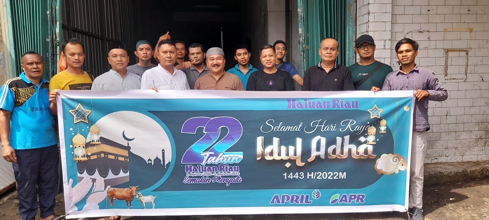 Hari Raya Idul Adha, Haluan Riau Konsisten Berkurban Setiap Tahun
