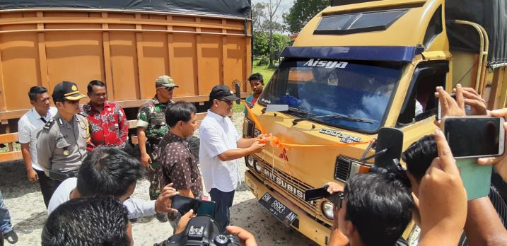 H-3 Pemilu, KPU Siak Distribusikan Logistik ke Seluruh Kecamatan