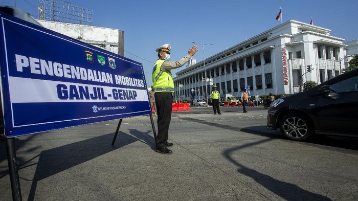 PPKM Dilonggarkan, Aturan Ganjil Genap Diperluas di Jakarta