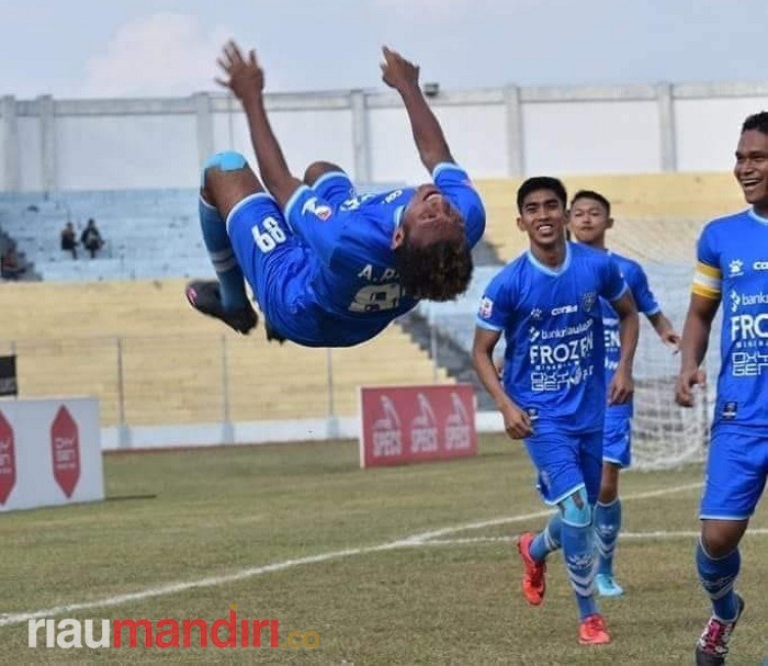 PSPS Pekanbaru Petik Poin Penuh Kala Menjamu Cilegon United FC