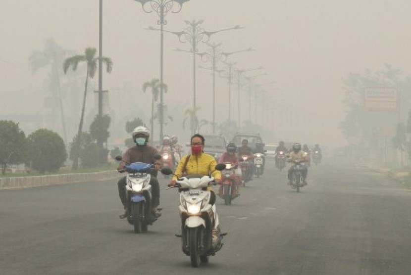 Asap Pekat, Disdik Riau Imbau Sekolah Kurangi Aktivitas Luar Ruangan