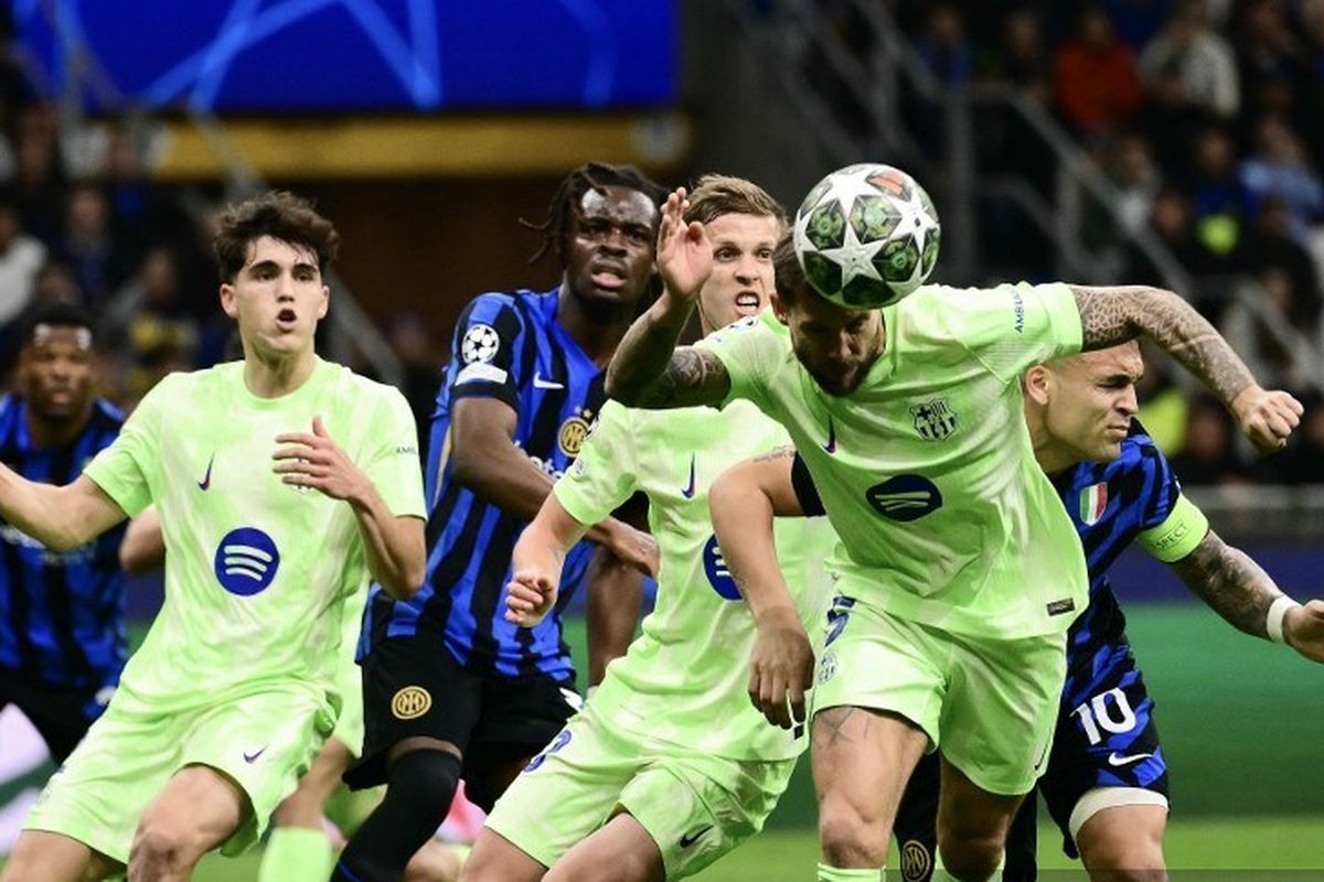 Kalahkan Barcelona, Inter Milan ke Final Liga Champions